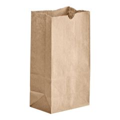 1 lb. Natural Kraft Paper Customizable Bag - 500/Case Width 3 1/2 InchesHeight 6 7/8 Inches Gusset Width 2 3/8 Inche